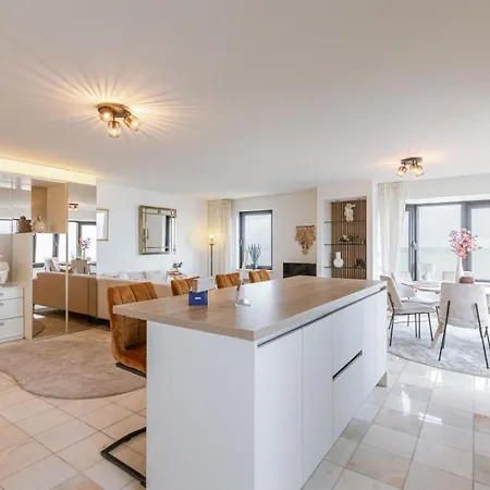 Triplesea - Amazing Sea View - Free Parking 公寓 奥斯滕德